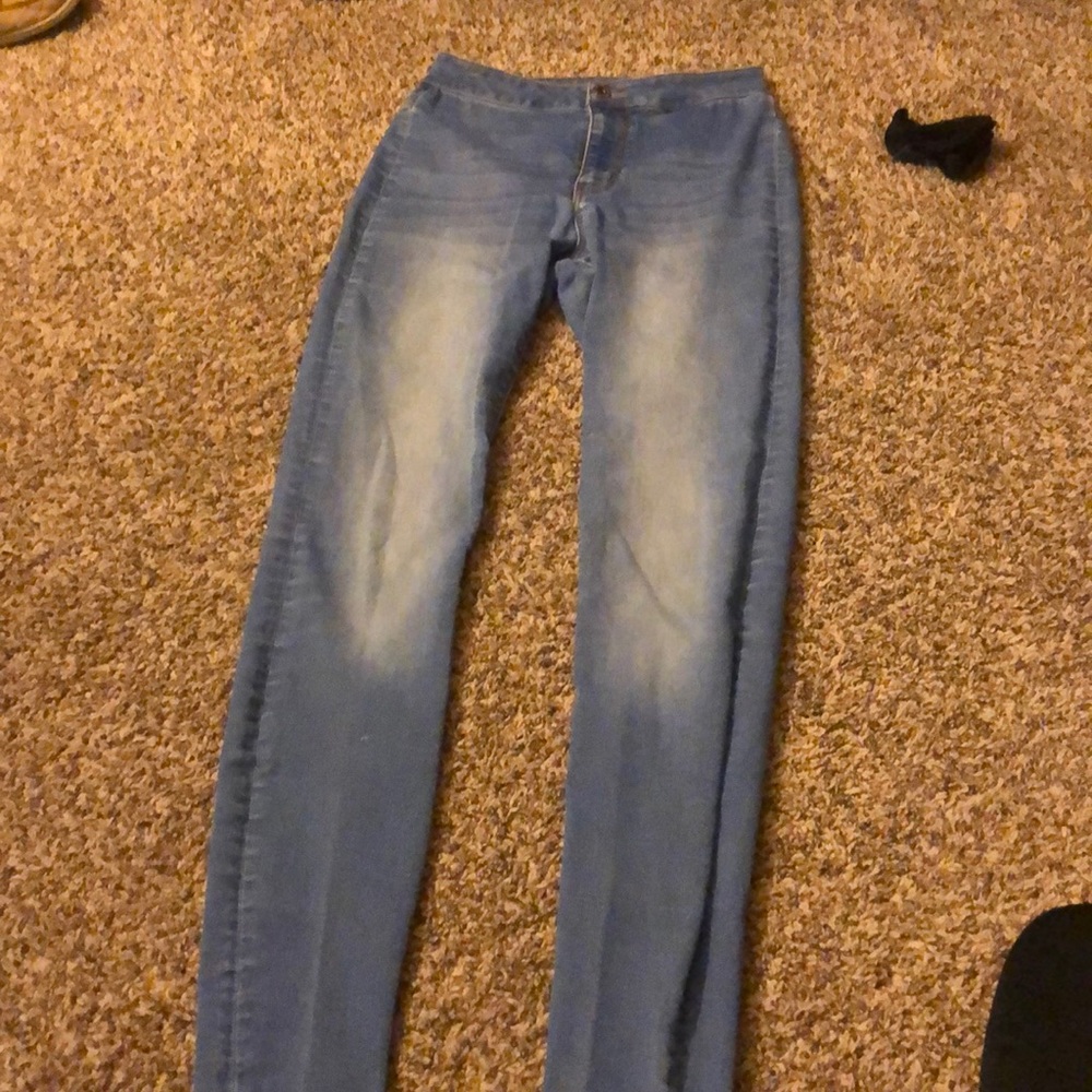 Decree jeans; high waisted
